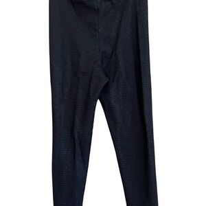 Navy glitter leggings